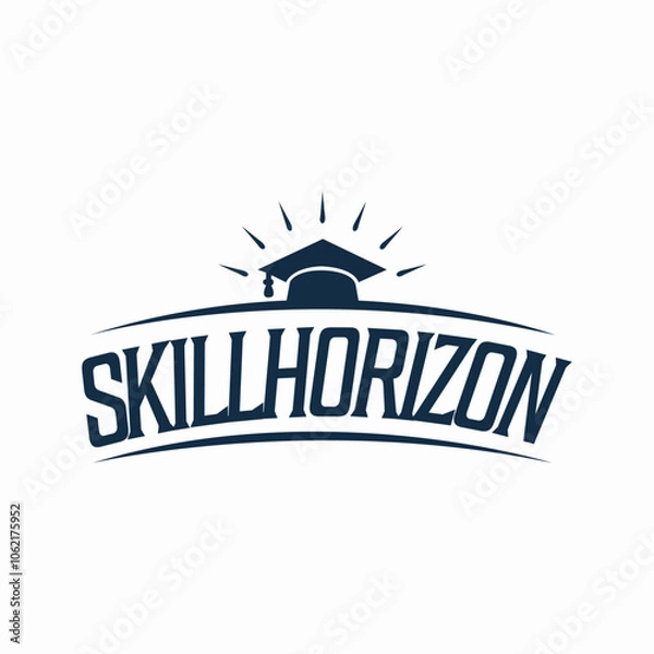 Fototapeta skillhorizon Abstract and Artistic Logo Design Concepts - Fresh, abstract designs that incorporate artistic elements, ideal for brands seeking an imaginative and eye-catching look