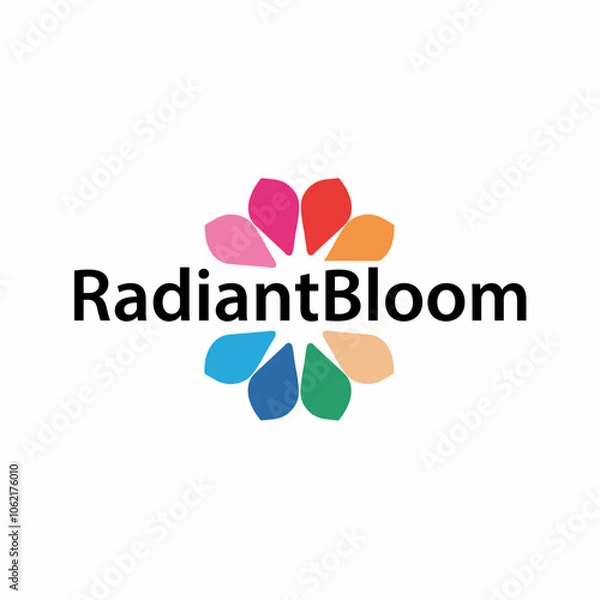 Fototapeta rediantbloom Vintage and Classic Logo Designs with a Modern Twist - Bringing back classic design with a modern touch, these logos cater to brands looking for a nostalgic yet fresh aesthetic
