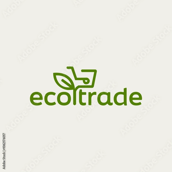 Fototapeta ecotrade Bold and Dynamic Logos for Impactful Branding - Make a statement with bold logo designs that demand attention and elevate your brand's visibility across all media.
