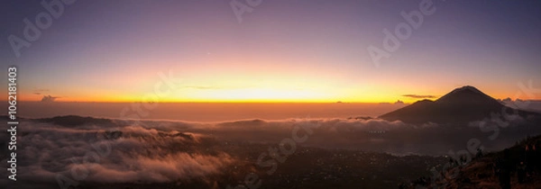 Obraz Sonnenaufgang auf Bali