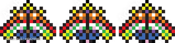 Obraz Colored squares pattern