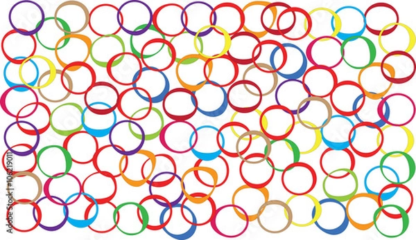 Obraz Ovals in colors