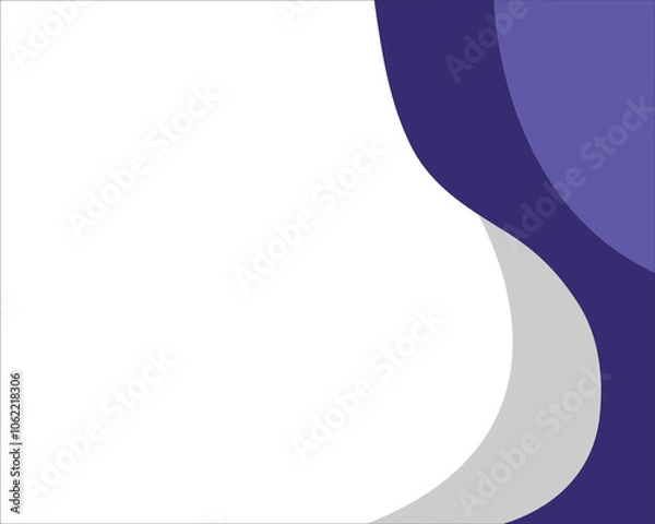 Fototapeta Abstract geometric shape background for Presentation design, banner, brochure, and business card