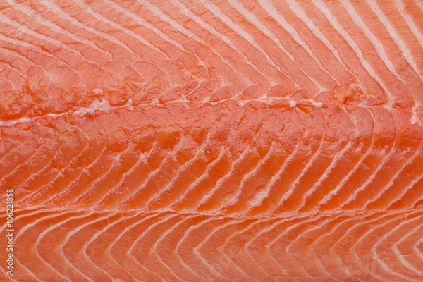 Obraz Fresh roe salmon fillet