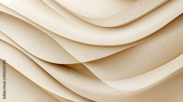 Fototapeta Refined Minimal Abstract Background Emphasizing Branding and Product Display with Elegant Geometric Structures