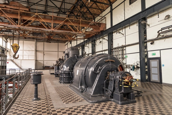 Obraz Generator im Kraftwerk