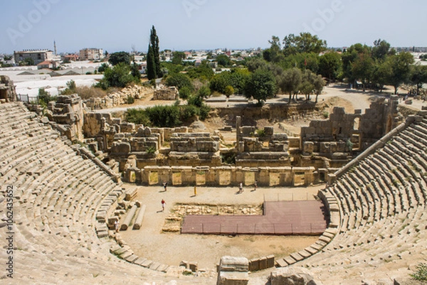 Obraz The ancient Lycian amphitheater of the city of Mira in Turkey