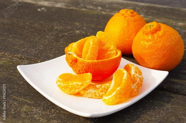 Obraz デコポンのデザート