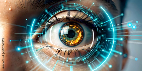 Fototapeta Macro Shot Circuit Board Marketing Graph Close Up Technology Growth Digital Marketing Copy Space Elements Arrangement Upward Trend Integration Concept Photo Stock