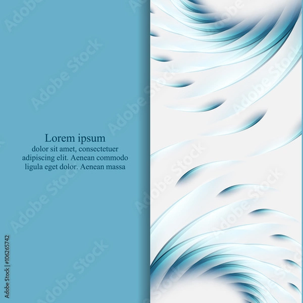 Obraz vector abstract flyer