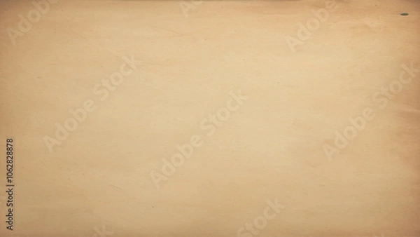 Fototapeta Old vintage paper with a glowing center and grunge vignette. Old Paper texture. Vector design