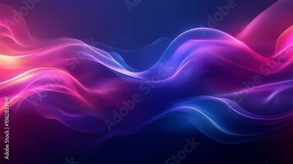 Fototapeta Vibrant Abstract Light Swirls in Motion Creating a Mesmerizing Display of Colorful Patterns and Shapes