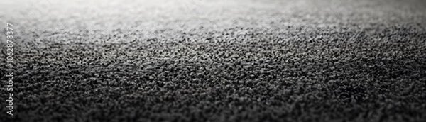 Obraz Close-up of Black Granular Surface with Shallow Depth of Field