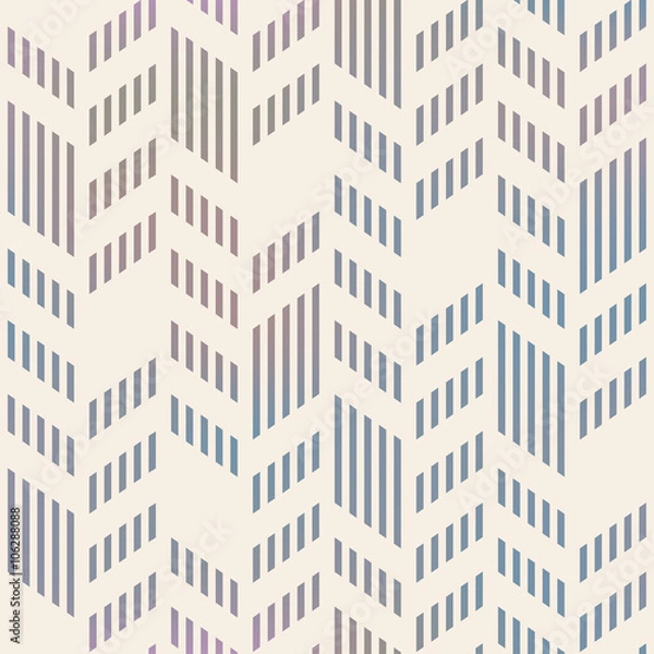 Obraz Abstract Seamless Geometric Vector Chevron Pattern. Mesh backgro