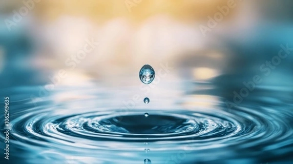 Fototapeta drop of rain