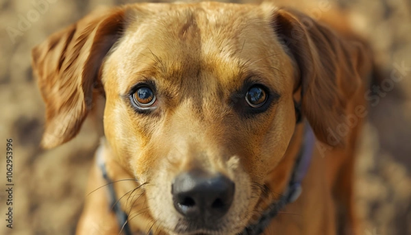 Obraz portrait of a dog, generative ai	
