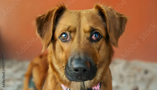 Obraz portrait of a dog, generative ai	
