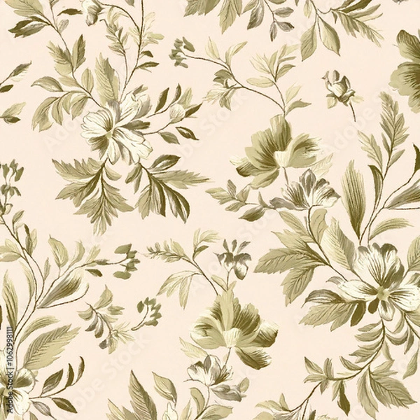 Fototapeta flower patterns