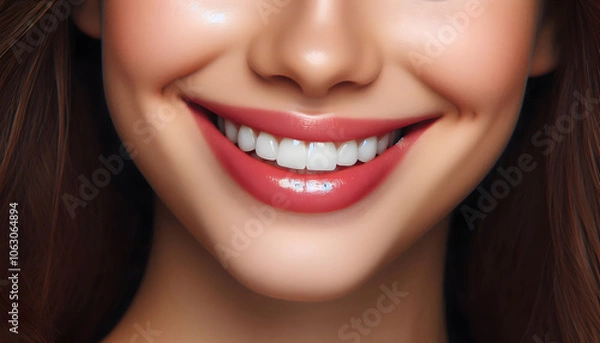 Obraz 치아가 드러나게 환한 미소