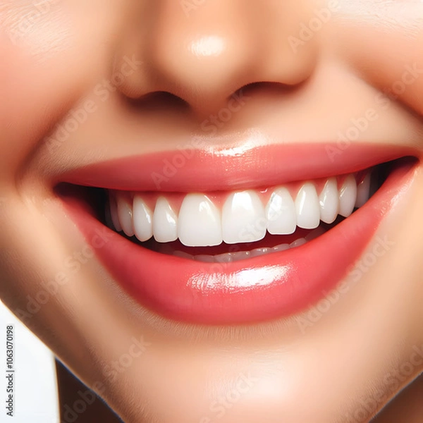 Obraz 치아가 드러나게 환한 미소