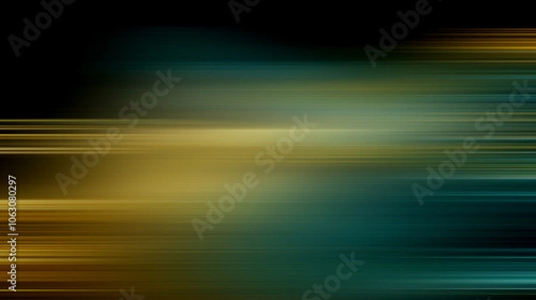 Fototapeta Gradient Abstract Art Background with Warm Horizontal Lines，Colorful Abstract Blurred Light Effects