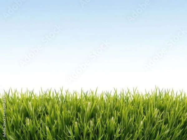 Obraz Artificial green grass background with realistic texture for design projects, grass