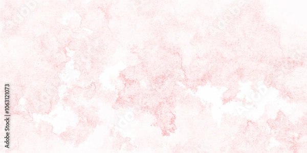Fototapeta Marble pattern for kitchen pink grunge texture with scratches. watercolor painting textured on abstract watercolor painted background. Pink paper pink marble pattern texture background with space.