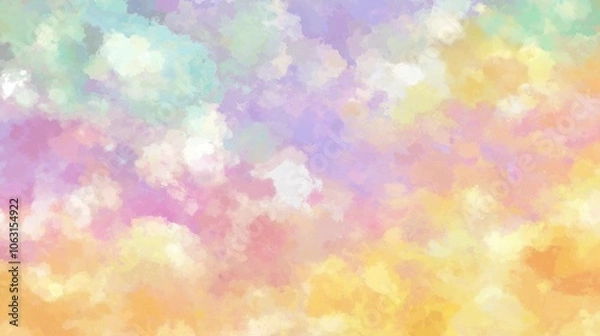 Obraz Abstract Colorful Cloud Background