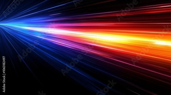 Fototapeta abstract light wave background