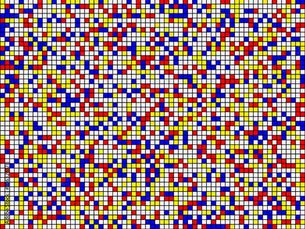 Obraz Abstract steined glass wall