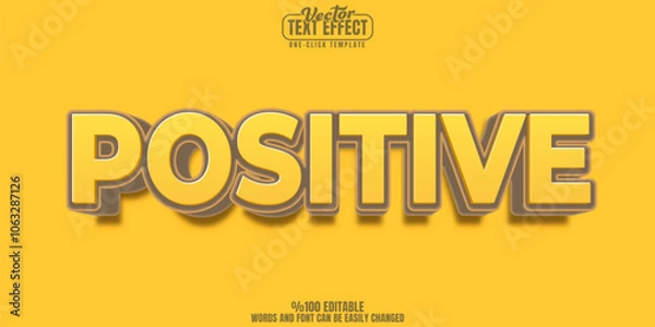 Fototapeta Vintage editable text effect, customizable antique and old 3d font style