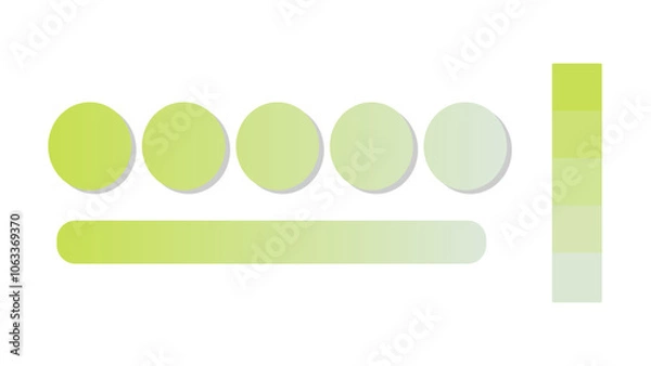 Fototapeta Abstract gradient background with Yellow Green and Mint color palette. Abstract illustration with gradient blur design. Blurred colored abstract background. Colorful gradient. Vector illustration