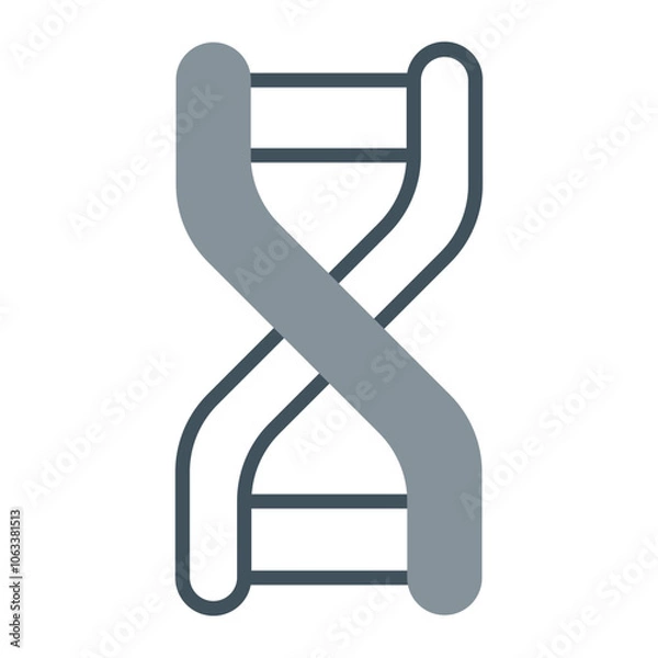 Obraz Deoxyribonucleic Aid Icon Design