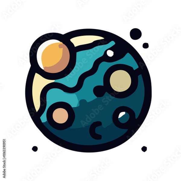 Obraz Outer Space Planets – Transparent Images
