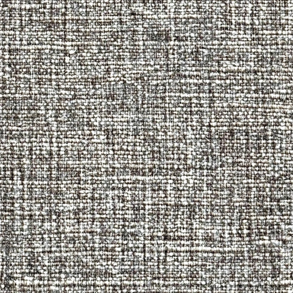 Fototapeta Woven Burlap Texture - Seamless Coarse Gray Fiber Pattern for Rustic and Natural Designs
