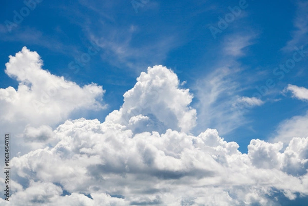Fototapeta clouds in the sky