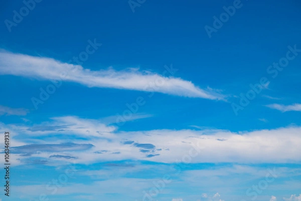 Fototapeta blue sky with clouds