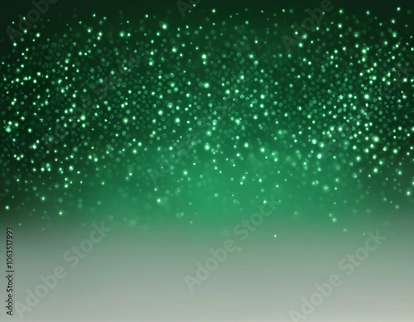 Fototapeta Captivating green and beige liquid acrylic paint blend with gold glitter, creating a modern, vibrant design perfect for backgrounds