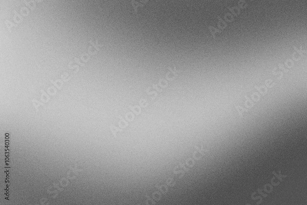 Fototapeta Black and White Abstract Grainy Gradient Background Texture Banner Poster