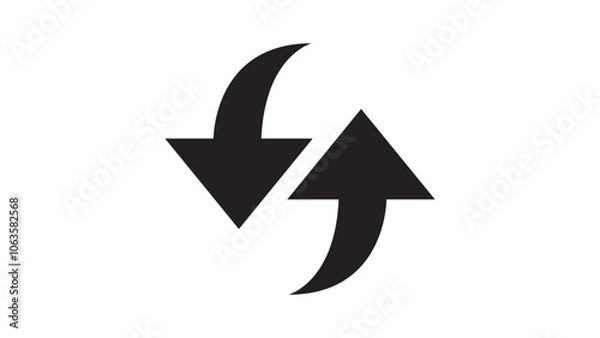 Fototapeta refresh icon