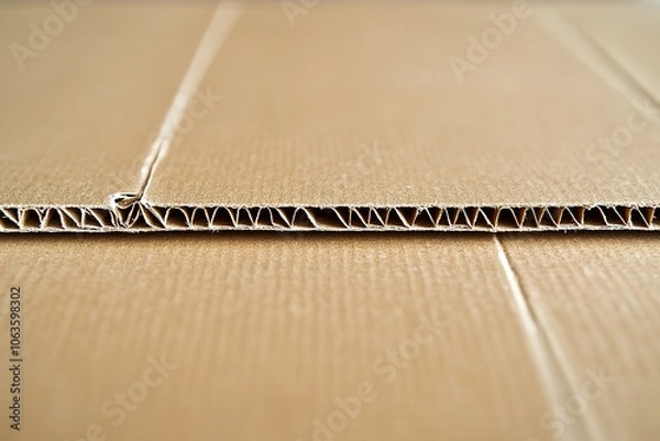 Obraz Brown cardboard background, top view, high resolution, very detailed, studio lighting, soft light, soft shadows, low contrast, clean sharp focus