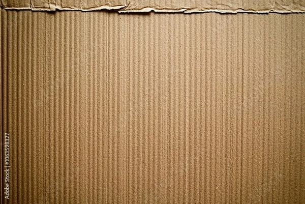 Obraz Brown cardboard background, top view, high resolution, very detailed, studio lighting, soft light, soft shadows, low contrast, clean sharp focus