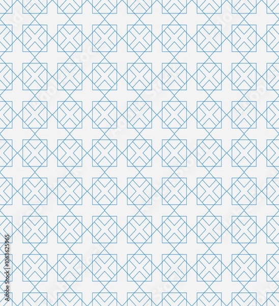 Obraz vector graphics, seamless geometric pattern
