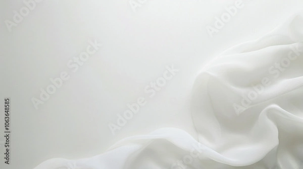 Obraz abstract white wave background