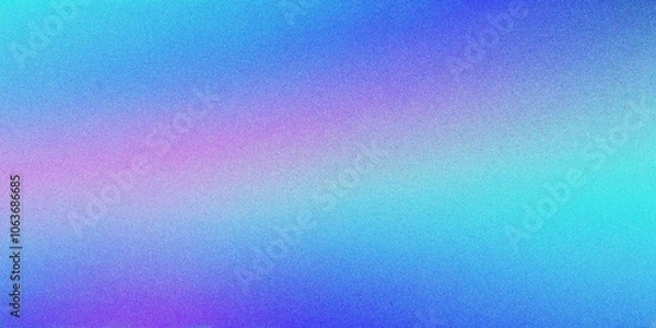 Fototapeta Abstract blue purple particles texture gradient background