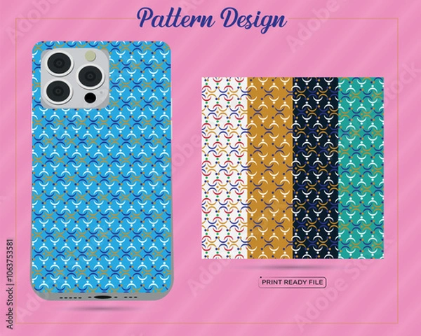 Obraz Simple straight line stripes of different design shapes.