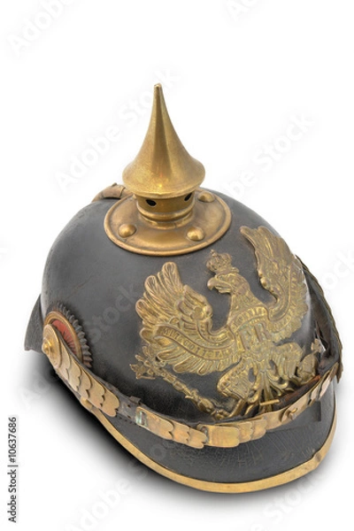 Obraz Old German helm (WWI)