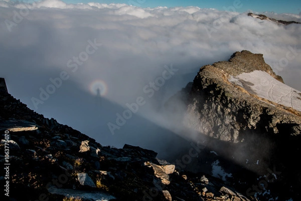Obraz Brockengespenst und Sonnblickgrat