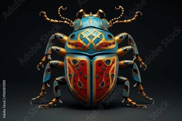 Fototapeta Intricate Close-Ups of Insect and Bug Species