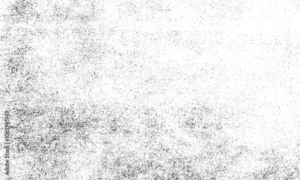 Obraz Black Transparent Grunge Texture Background with Distressed Overlay - Vintage, Scratch, and Grain Effects for Design Projects (Vector)